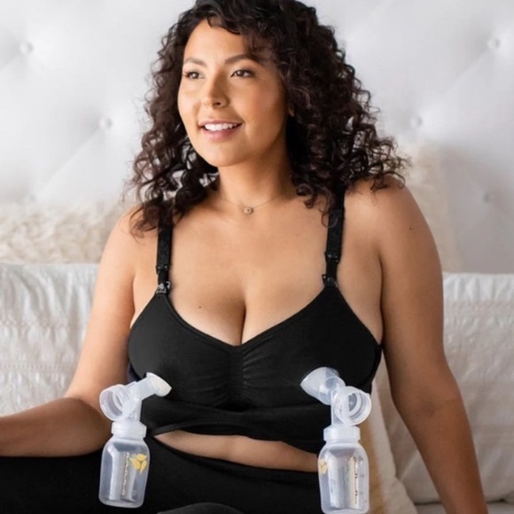 KINDRED BRAVERLY I Bra Sublime Hands-Free Pumping & Nursing Black Size Small - Picture 13 of 16